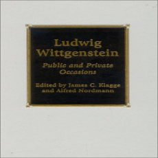 Wittgenstein, Ludwig - Public and Private Occasions (Rowman & Littlefield, 2003) Wittgenstein, Ludwig - Public and Private Occasions (Rowman & Littlefield, 2003)